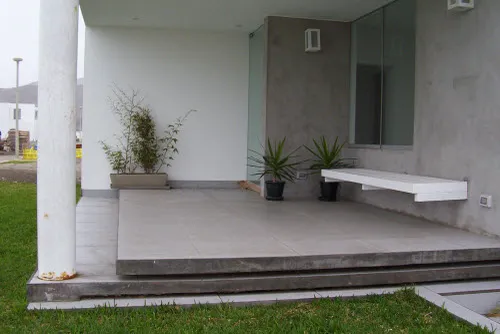 Casa de playa Las Gramas, Km 69, Panamericana Sur, 2006. Fotografía 2 de 8.